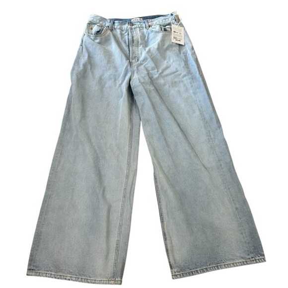 Etica Denim - Etica Ethically Made Marley Ultra High Rise Baggy Jeans in Seaford Sz 32 NWT